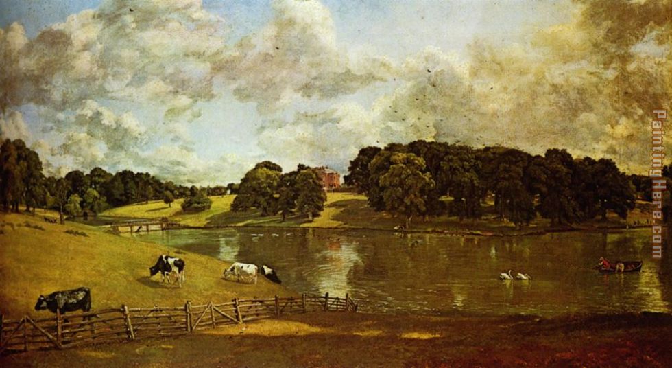 Wivenhoe Park Essex painting - John Constable Wivenhoe Park Essex art painting